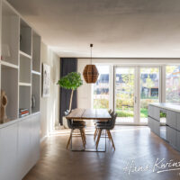 Matzwarte maatwerk keuken - Kwinten Interieurprojecten